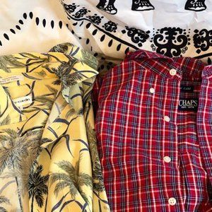Men's Button Front Bundle of 2 Shirts